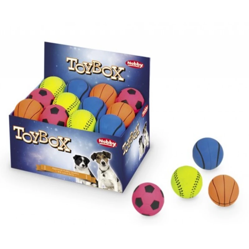 ΠΑΙΧΝΙΔΙ NOBBY RUBBER FOAM BALL 7cm (1τμχ) ΠΑΙΧΝΙΔΙΑ