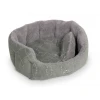 Κρεβατάκι Σκύλου και Γάτας Nobby Oval Ceno Grey 65x57x22 cm Κρεβατάκι Σκύλου και Γάτας Nobby Oval Ceno Grey 65x57x22 cm