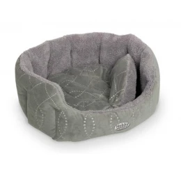 Κρεβατάκι Σκύλου και Γάτας Nobby Oval Ceno Grey 55x50x21cm Κρεβατάκι Σκύλου και Γάτας Nobby Oval Ceno Grey 55x50x21cm