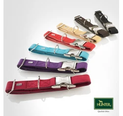 Κολάρο Σκύλου Hunter Softie Alu-strong L (2,5cm X 45-65cm) Μαύρο