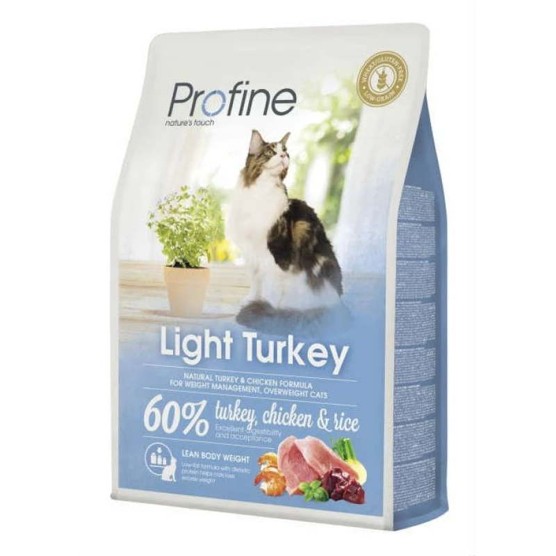 PROFINE ΓΑΤΑΣ ADULT LIGHT TURKEY RICE 2Kg ΓΑΤΕΣ