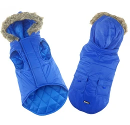 Μπουφανάκι Σκύλου Αδιάβροχο με Επένδυση της Pet Interest Μπλε XSmall