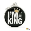 ΤΑΥΤΟΤΗΤΑ ΣΚΥΛΟΥ MY FAMILY CHARMS I'M THE KING ΤΑΥΤΟΤΗΤΕΣ