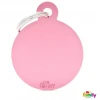 Ταυτότητα Σκύλου My Family Basic Pink Round Tag Large 4x3cm ΣΚΥΛΟΙ