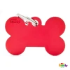 ΤΑΥΤΟΤΗΤΑ ΣΚΥΛΟΥ MY FAMILY BASIC RED BONE TAG LARGE 4x2cm ΤΑΥΤΟΤΗΤΕΣ