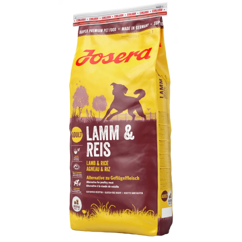 Josera Lamb & Rice Gluten Free 12,5kg  ΣΚΥΛΟΙ