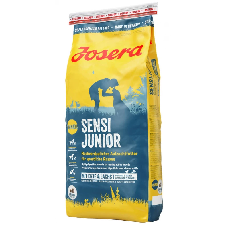 Josera Sensi Junior Grain Free 12,5kg με Πάπια & Σολομό Σκύλοι