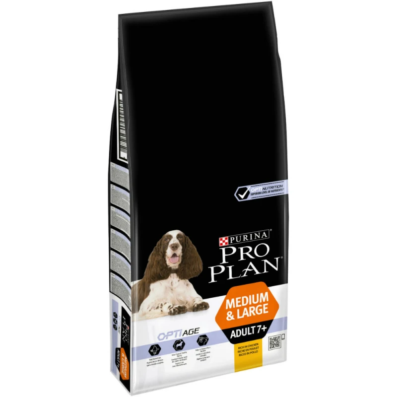 PRO PLAN ADULT 7+ MEDIUM & LARGE 14Kg ΞΗΡΑ ΤΡΟΦΗ ΣΚΥΛΟΥ