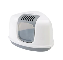 Τουαλέτα - Λεκάνη Γάτας Nestor Corner 58,5 x 45,5 x 40 cm Γκρι