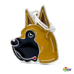 Ταυτότητα Σκύλου My Family Great Dane Brown Ταυτότητα Σκύλου My Family Great Dane Brown