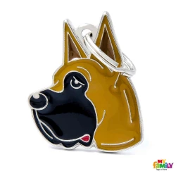 Ταυτότητα Σκύλου My Family Great Dane Brown Ταυτότητα Σκύλου My Family Great Dane Brown