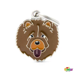 Ταυτότητα Σκύλου My Family Chow Chow Brown Ταυτότητα Σκύλου My Family Chow Chow Brown