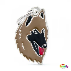 Ταυτότητα Σκύλου My Family Belgian Brown