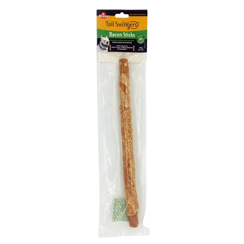 Bacon Stick με Κοτόπουλο της Pet Interest 110gr (34εκ) ΣΚΥΛΟΙ Bacon Stick με Κοτόπουλο της Pet Interest 110gr (34εκ) ΣΚΥΛΟΙ