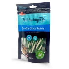 Λιχουδιές Σκύλου Pet Interest Tailswingers Dental Double Stick Twists 100gr Λιχουδιές Σκύλου Pet Interest Tailswingers Dental Double Stick Twists 100gr