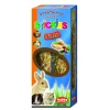 Nobby Bunny Sticks με ξηρούς καρπούς 2 x 56gr