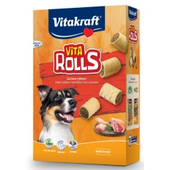 Vita Rolls - Τραγανά γεμιστά μπισκότα 400gr Vita Rolls - Τραγανά γεμιστά μπισκότα 400gr