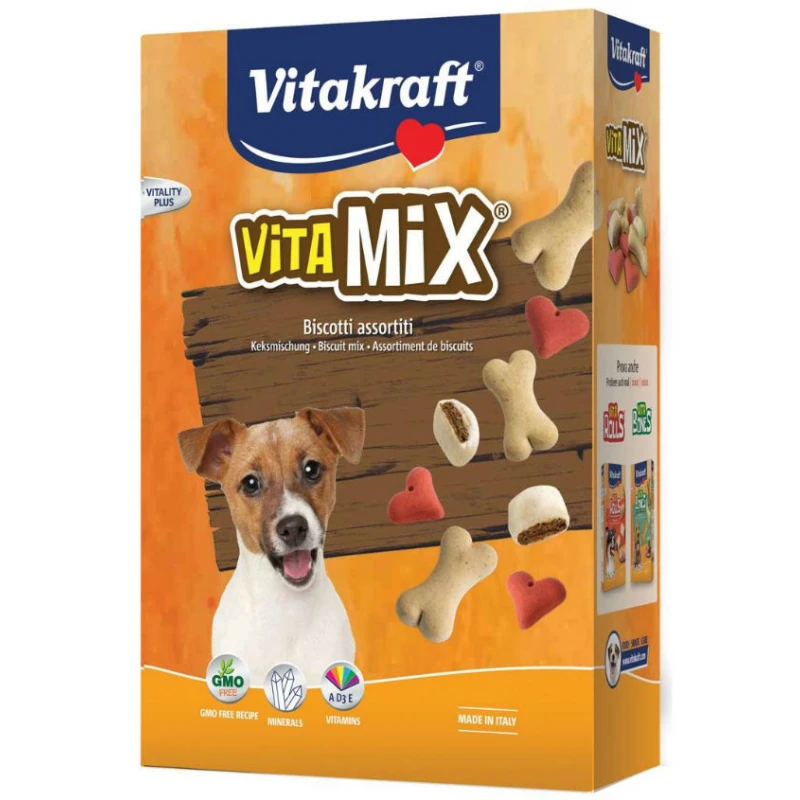 Vita Mix - Τραγανά μπισκότα σε διάφορα σχήματα και γεύσεις 300gr ΣΚΥΛΟΙ