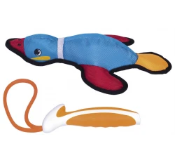 Nobby Λούτρινο παιχνίδι Duck Xtra Strong  34cm με σφεντόνα. Nobby Λούτρινο παιχνίδι Duck Xtra Strong  34cm με σφεντόνα.