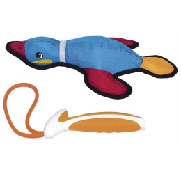 Nobby Λούτρινο παιχνίδι Duck Xtra Strong  34cm με σφεντόνα. Nobby Λούτρινο παιχνίδι Duck Xtra Strong  34cm με σφεντόνα.