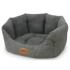 Κρεβατάκι Σκύλου και Γάτας Nobby Oval Josi Grey 45 x 40 x 19 cm Κρεβατάκι Σκύλου και Γάτας Nobby Oval Josi Grey 45 x 40 x 19 cm