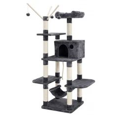 Γατόδεντρο - Ονυχοδρόμιο Big Tower Blue 158cm Γατόδεντρο - Ονυχοδρόμιο Big Tower Blue 158cm