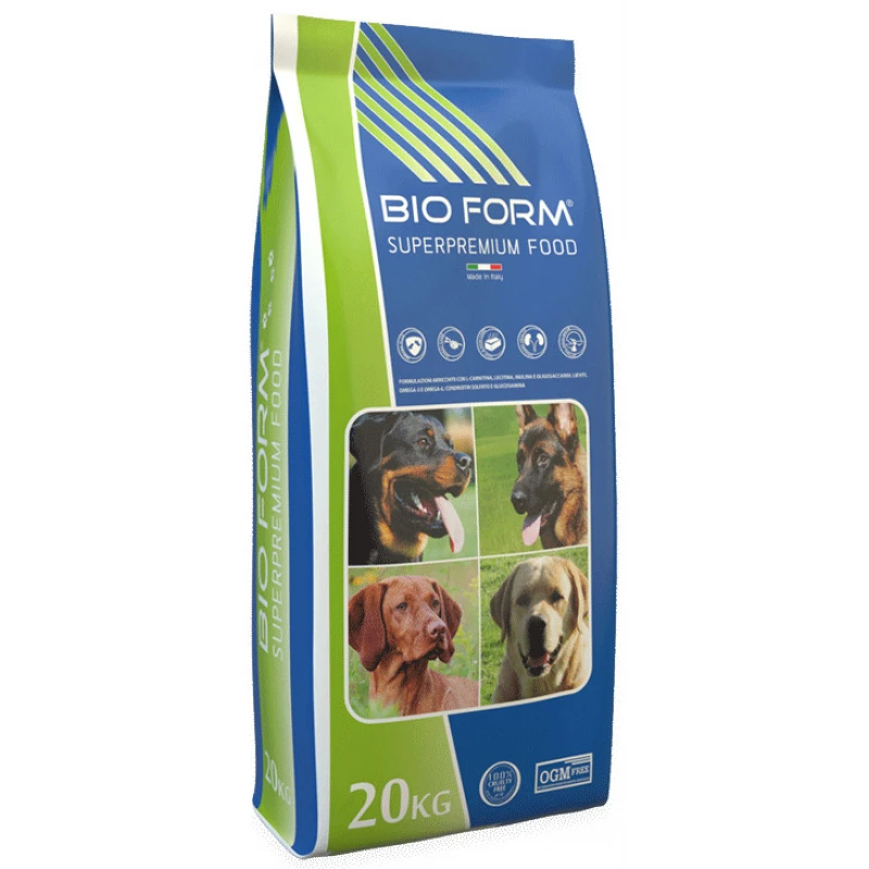 BIO FORM SUPER PREMIUM ADULT SPORT 20KG ΞΗΡΑ ΤΡΟΦΗ ΣΚΥΛΟΥ