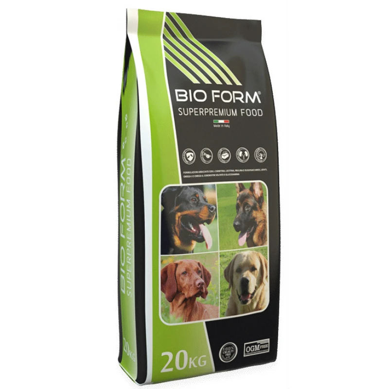 BIO FORM SUPER PREMIUM POWER (30/20) 20KG ΞΗΡΑ ΤΡΟΦΗ ΣΚΥΛΟΥ