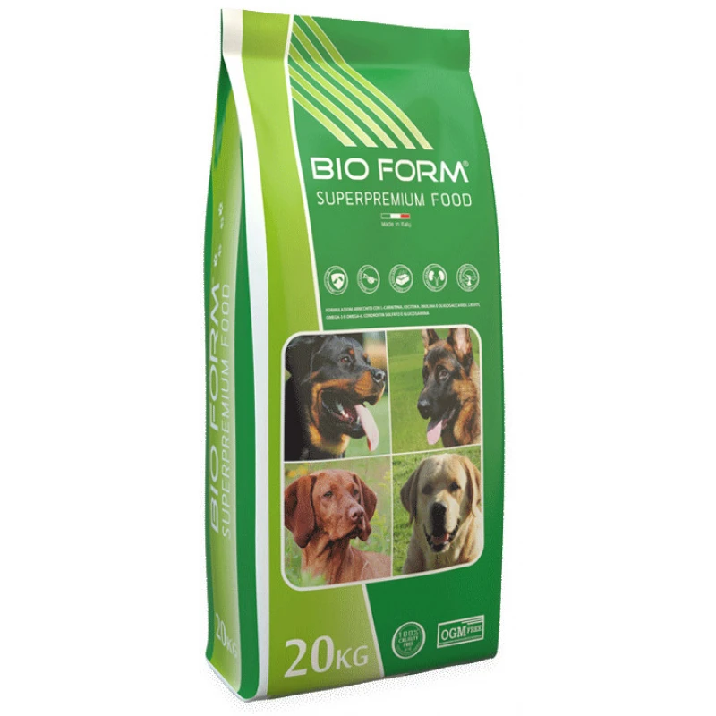 BIO FORM SUPER PREMIUM PUPPY 20KG ΞΗΡΑ ΤΡΟΦΗ ΣΚΥΛΟΥ