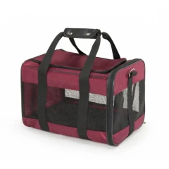 Τσάντα Μεταφοράς Σκύλου & Γάτας Camon Burgundi Small 36x28x28cm