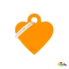 ΤΑΥΤΟΤΗΤΑ ΣΚΥΛΟΥ MY FAMILY BASIC GOLDEN HEART TAG SMALL 3x2cm ΤΑΥΤΟΤΗΤΕΣ