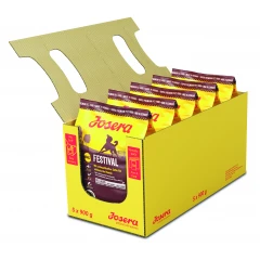 Josera Festival Gluten Free  (5x900gr) 4,5kg  με σολομό Josera Festival Gluten Free  (5x900gr) 4,5kg  με σολομό
