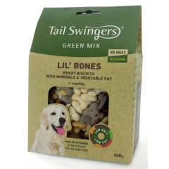 Μπισκότα Σκύλου Tailswingers Green Mix Lil' Bones 400gr