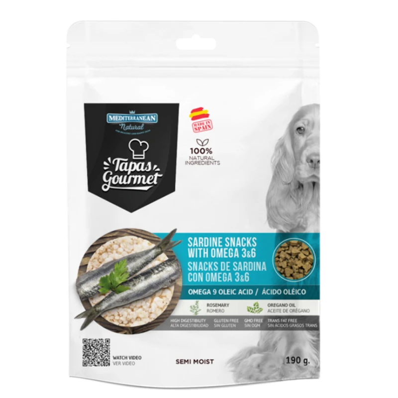 Λιχουδιές MediterraneanTapas Gourmet με Σαρδέλα 190gr ΣΚΥΛΟΙ Λιχουδιές MediterraneanTapas Gourmet με Σαρδέλα 190gr ΣΚΥΛΟΙ