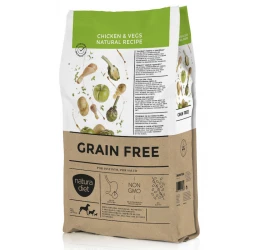 Natura Diet Grain Free Chicken & Vegs Natural Recipe 3kg Natura Diet Grain Free Chicken & Vegs Natural Recipe 3kg