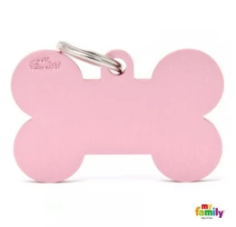 Ταυτότητα Σκύλου My Family Basic Pink Bone Tag Xlarge 4,8x3,15cm Ταυτότητα Σκύλου My Family Basic Pink Bone Tag Xlarge 4,8x3,15cm