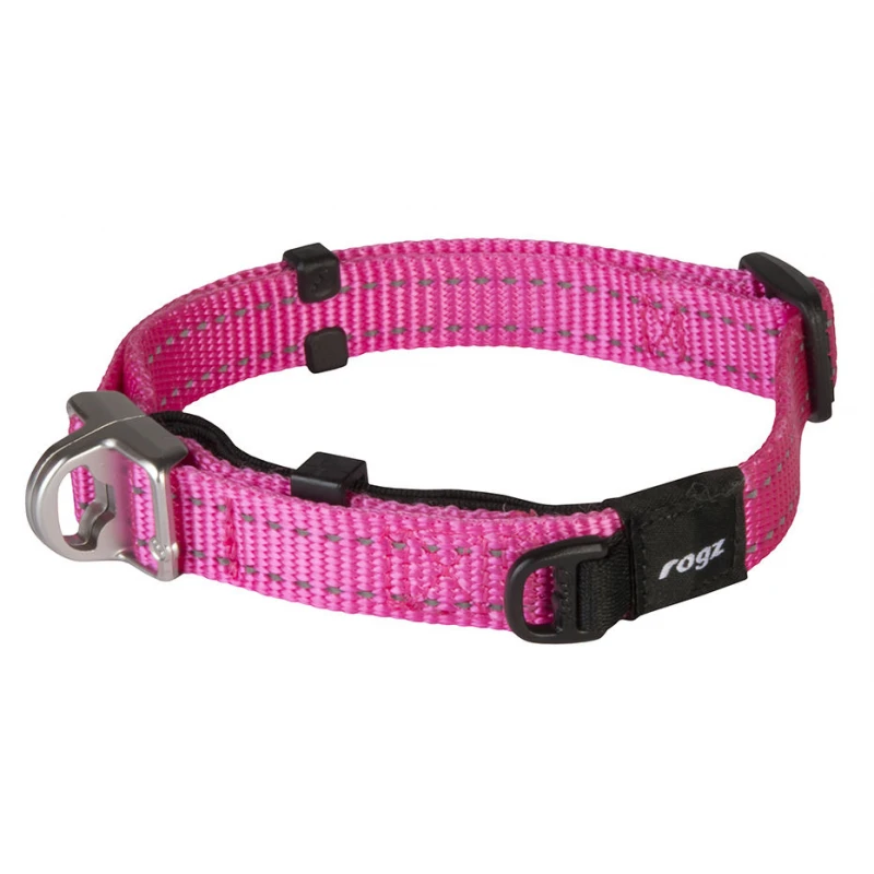 Περιλαίμιο Σκύλου Rogz Utility Safety Pink XLarge 2,5cm (πάχος) x 42-66cm (μήκος) ΣΚΥΛΟΙ