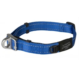 Περιλαίμιο Σκύλου Rogz Utility Safety Blue Large 2cm (πάχος) x 33-48cm (μήκος)