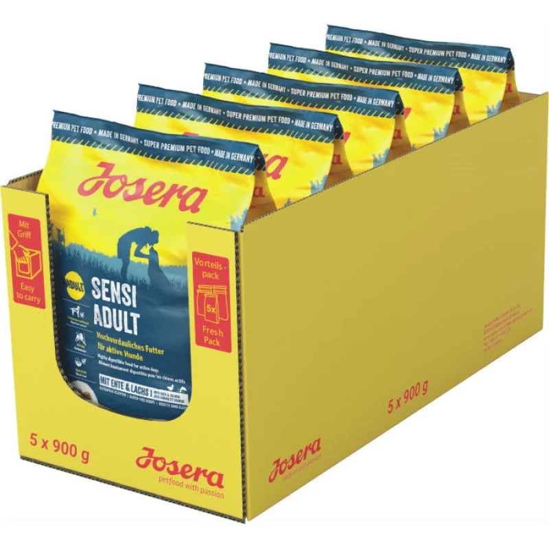 Josera Sensi Adult Hundefutter, 4,5 Kg – Speziell Für Empfindliche Hunde, Haut- Und Fellgesundheit