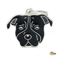 Ταυτότητα Σκύλου My Family Black Amstaff