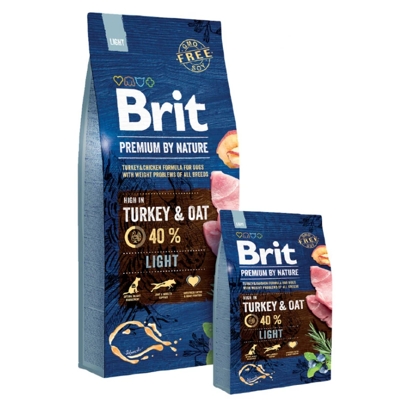 Brit Premium Light Turkey and Oat 15kg ΞΗΡΑ ΤΡΟΦΗ ΣΚΥΛΟΥ