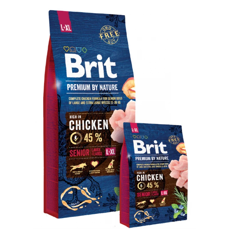 Brit Premium Senior Large and Xlarge 15kg ΞΗΡΑ ΤΡΟΦΗ ΣΚΥΛΟΥ