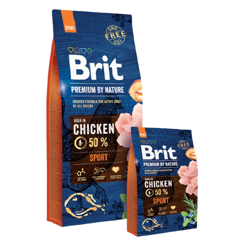 Brit Premium Sport All Breed 15kg ΞΗΡΑ ΤΡΟΦΗ ΣΚΥΛΟΥ