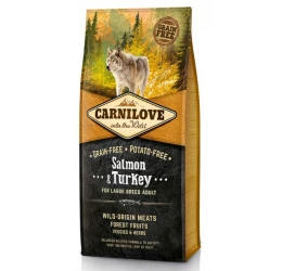 Carnilove Adult Large Breed Salmon and Turkey 12kg Carnilove Adult Large Breed Salmon and Turkey 12kg