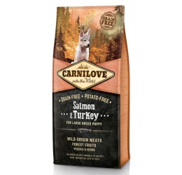 Carnilove Puppy Large Breed Salmon & Turkey 12kg Carnilove Puppy Large Breed Salmon & Turkey 12kg