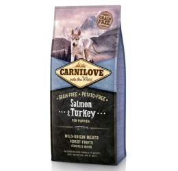 Carnilove Puppy Salmon & Turkey 4kg Carnilove Puppy Salmon & Turkey 4kg