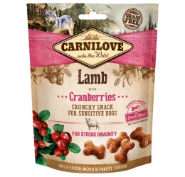 Λιχουδιές Carnilove Snack Fresh & Crunchy Lamb with Cranberries 200gr Λιχουδιές Carnilove Snack Fresh & Crunchy Lamb with Cranberries 200gr