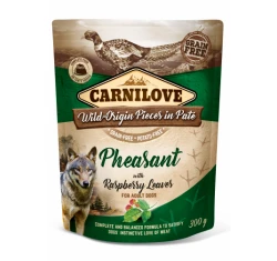 Carnilove Pouch Pheasant with Raspberry Leaves 300gr Carnilove Pouch Pheasant with Raspberry Leaves 300gr