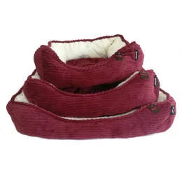 Κρεβατάκι Σκύλου και Γάτας Pet Interest Darby Burgundy Medium  61x46x20cm Κρεβατάκι Σκύλου και Γάτας Pet Interest Darby Burgundy Medium  61x46x20cm