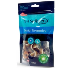 Λιχουδιές Σκύλου Tailswingers Dental Gummies With Beef 100gr